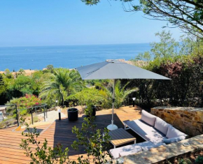 Superbe vue mer et Estérel, Villa Neuve pour 8-10 Personnes, Clim, Piscine
